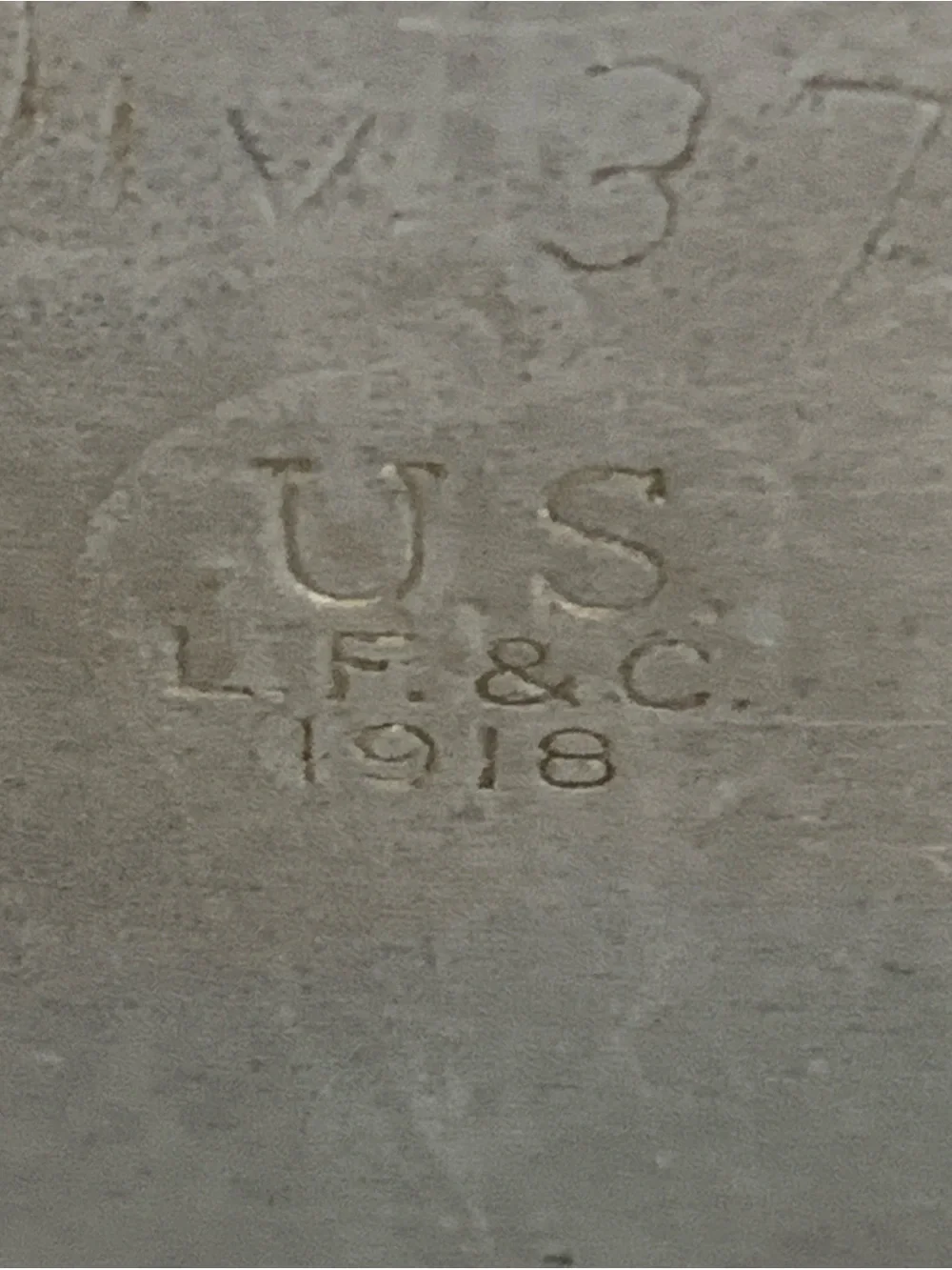 Vintage WWI US ARMY Canteen  1918
